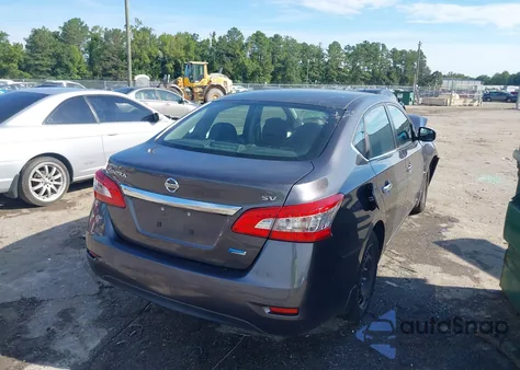 2014 Nissan Sentra Sv из США, поврежденный, VIN 3N1AB7AP4EY309618